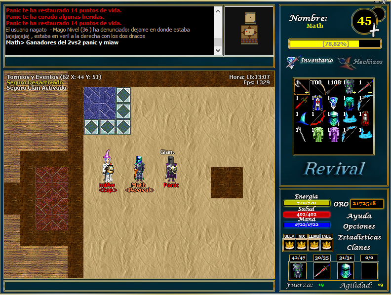 Revival Online: Primer 2vs2 - GANADORES: PANIC y MIAW 🎊